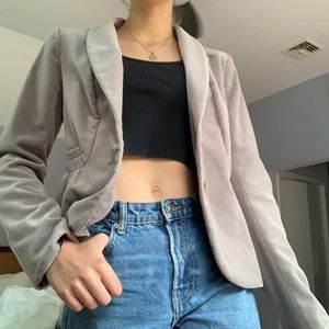 Grey blazer